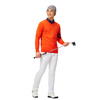 泰勒梅taylormade高尔夫套头衫男士长袖圆领针织衫保暖高尔夫球衣高尔夫服装N87337 橘色M