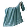 康尔馨五星级酒店浴巾纯棉 新疆长绒棉加大加厚男女成人浴巾 冰湖蓝800g