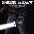 XMSJ手电筒强光超亮远射手提探照灯超长续航野外生存大容量家用防水 超96瓦【超亮远射+强光COB侧灯】