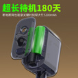 镭威视楼道门口4g终身免流量摄像头免插电充池监控器360度无死角带夜视全景无需网络线手机远程室外家用