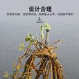 龙王恨钓鱼水草刀割草刀四爪锚加厚折叠水草锚刀拉草器镰刀水草镰 四爪水草锚刀+15米绳
