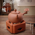 棉小城静音电炉丝煮茶炉手工红泥砂铫壶烧水煮茶老式功夫茶炉小型可调温 单炉【祥云葫芦四方电炉】600W