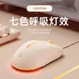 惠普M100有线电竞游戏发光鼠标轻音办公商务RGB灯效台式电脑笔记本通用USB接口磨砂人体工学 机甲蓝轻音【6键/4档DPI调节】呼吸灯效