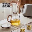TEAHUE泡茶壶玻璃茶水分离快客杯煮茶壶加厚家用办公茶具沏茶水壶