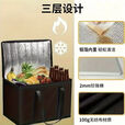 大容量保温箱保冷折叠商用摆摊外卖箱 大号升级款41*33*26