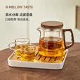TEAHUE泡茶壶玻璃茶水分离快客杯煮茶壶加厚家用办公茶具沏茶水壶