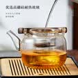 TEAHUE煮茶壶玻璃烧水壶高硼硅泡茶具电陶炉耐高温可明火围炉花茶提梁壶