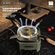 布比克（BUERK）户外五星猛火炉分体卡式炉露营防风分体式爆炒