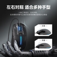 惠普M100有线电竞游戏发光鼠标轻音办公商务RGB灯效台式电脑笔记本通用USB接口磨砂人体工学 机甲蓝轻音【6键/4档DPI调节】呼吸灯效