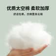 尤克达蒂（yookdd）户外折叠椅加棉月亮椅高靠背便携躺椅椅子舒服懒人椅办公室午休椅 夹棉躺椅带腿托【冬竹青】