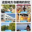 鸣胜监控摄像头家用室外监控器360度无死角带夜视全景旋转球机无线wifi手机远程人形追踪双向语音对讲 【WiFi款】800万超清+全景侦测+夜视 15天循环录像卡