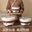 咏颖（YTYIN）围炉煮茶器具套装杯+壶+炉家用室内打边炉加厚耐高温老式碳烤炉 .,小号炭炉