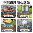 格术卡式炉分体式户外炉具卡磁炉防爆擎天猛火卡斯炉折叠便携露营装备
