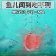 腾尹串钩打窝器不锈钢打窝笼窝料远投网状金属饵料笼打窝神器渔具用品 不锈钢打窝笼小号【3个】 无规格