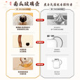 探险者（TAN XIAN ZHE）围炉煮茶壶玻璃茶壶罐罐壶陶制南瓜壶铸铁壶围炉煮茶器具家用 900ML水晶南瓜玻璃水壶