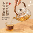 探险者（TAN XIAN ZHE）围炉煮茶壶玻璃茶壶罐罐壶陶制南瓜壶铸铁壶围炉煮茶器具家用 900ML水晶南瓜玻璃水壶
