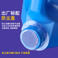 水杉5L白色加厚小方桶塑料桶食品级HDPE小扁壶密封桶带盖实验室化工试剂桶水桶