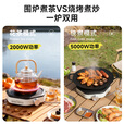 探险者（TAN XIAN ZHE）户外卡式炉分体式露营炉具红外线卡磁炉围炉煮茶野外便携