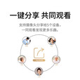 希比希5G智能AI监控摄像头高清可对话家用室内看护家庭双向视频通话手机远程带屏幕360度无死角全景语音