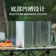 时方木户外卡式炉铝合金加厚折叠卡式炉挡风板野外炉具烤炉防风罩16片