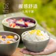KEITH钛双层饭防烫隔热钛碗户外便携钛餐具Ti5354-550ml双层碗