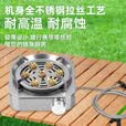 炉极星户外分体式卡式炉安全防爆露营炉具大火力卡磁炉便携式分体炉 不锈钢七星炉+转接头+收纳包