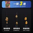 钓鱼王池战综合饵料鲫鲤青草鳊翘罗非饵料软粘小米黑坑散炮钓鱼饵 800g