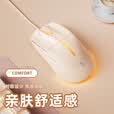 惠普（HP）M100游戏鼠标有线USB四档DPI调节鼠标家用办公游戏吃鸡LOL发光男女生台式机电脑通用滑鼠 奶茶轻音