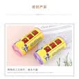 家用单卷平口垃圾袋加厚连卷点断式塑料袋一次性彩色黑色垃圾袋 5卷 平口