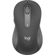 罗技（Logitech）优选系列M650无线蓝牙鼠标 办公蓝牙静音鼠标Mac苹果ipad鼠标人体工学双模鼠标大小手可选男女通用 M650中小手 黑M（M750入门款）