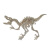 齐峰3d恐龙拼图木质立体儿童成人拼插动物模型diy手工玩具惊喜礼物 恐爪龙
