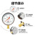 红旗（HONGQi）YTN-100径向抗震压力表表充油压力表0-2.5mpa耐震防震油压表气压表M20*1.5	