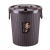 茶桶茶叶过滤桶塑料茶道茶水桶废水桶泡茶垃圾桶茶具配件茶渣桶 2025咖啡色（10升）