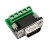适用宇泰(UTEK) 配件 适配器 电源RS485/422RS232接线柱 公对公 公头(800-00009904)