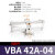 增压阀VBA10A-02气体增压泵VBA20A-03储气罐20L38BA40A-04GN VBA42A-04 无配件