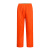 金诗洛 KSL138 分体双条环卫雨衣雨裤套装 安全反光警示双层清洁工路政园林 橘色170