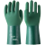 耐油手套博尔格801劳保手套工业耐酸碱浸塑胶皮橡胶手套劳保 东亚339绿耐油耐酸碱（10双价格 L