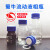 流动相液瓶蓝盖试剂瓶普料高硼硅3.3透明玻璃瓶2L螺口流动液相瓶 透明高硼硅1000ml2孔