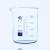 玻璃烧杯低型烧杯实验器材高硼硅玻璃加厚耐高温蜀牛量杯100m 100ml（1个）
