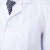 百舸白大褂长袖短袖女修身药房实验实习学生护士冬装夏装隔离衣（女短袖xxxl）