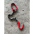 羊角钩吊链大开口起重吊索具钢管尖钩挂钩锰钢链条多钩组合吊 单钩2吨链长0.5米