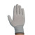 碳纤维pu涂指静电点胶手套滑耐磨劳保涂掌手套 碳纤维手套(大码-灰色)*XLD-2269