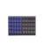 重型零件柜抽屉式螺丝柜刀具收纳架样品柜模具柜配件整理柜工具柜 52抽（蓝色/透明）无门（大号） 轻型款 0.8mm