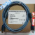 打1印线 方型usb A对B口plc编程电缆 触摸屏下载线 屏蔽双磁环 蓝色 5m
