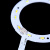 定制适用led双色三色吸顶灯改造板环形光源改装灯管灯芯圆形变光贴片室内 12W单色白光 直径18CM 其它 其它