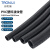 创优捷 波纹管CXG-40 塑料PVC线缆保护套穿线管穿线软管 黑色加厚外径50mm内径40mm/15米