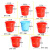 康丽雅 K-2287 塑料清洁提水桶 物业清洁多功能水桶储水桶清洁桶 无盖12.5L