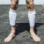 RRLFCS护腿板足球护腿板男士运动板加厚插片式护板儿童护脚板插板 小童白色+透气袜套(身高110-140c