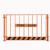 工地基坑围栏施工围挡栏杆工程安全警示护栏定型化临边防护栏户外作业 1.2*2米*3.6kg【竖管款】