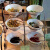 萌依儿商用火锅自助餐厅小料架咸菜碗小菜火锅调料器皿酱菜台展示盘架的 两-层-套装